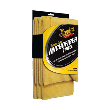 Meguiar´s Supreme Shine - Mikrofasertuch - 3er Pack