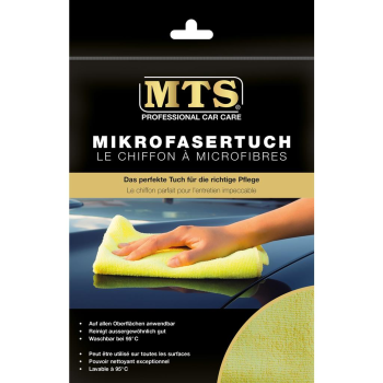 Mikrofasertuch Gelb 40x40cm