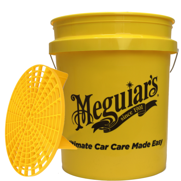 Mequiar´s Wascheimer mit Grit Guard ohne Deckel - GELB